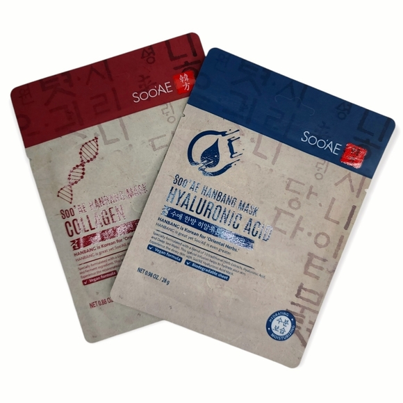 soo'ae Skincare Sooae Face Mask Set Of 2 Hyaluronic Acid Sheet Mask